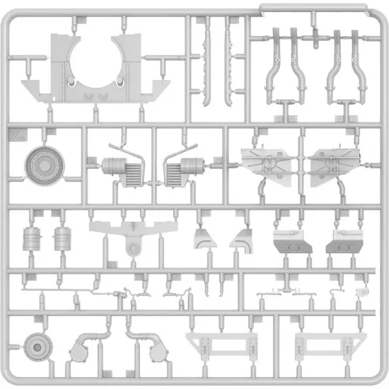 Miniart 35301 - 1/35 T-34/85 COMPOSITE TURRET. 112 PLANT. SUMMER 1944 INTERIOR
