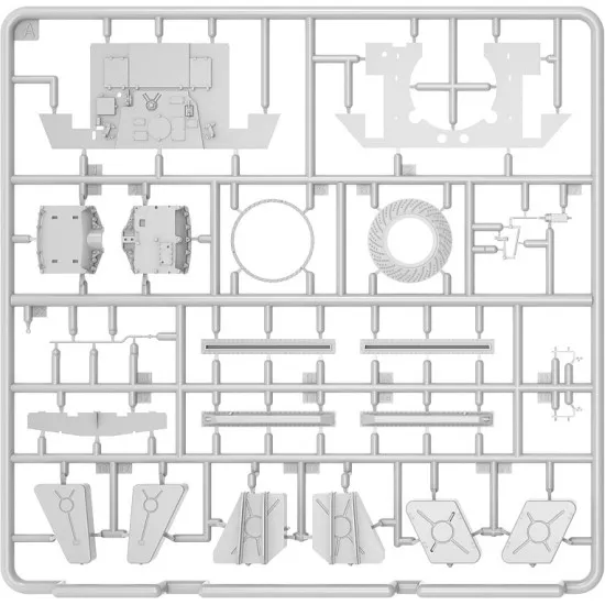 Miniart 35301 - 1/35 T-34/85 COMPOSITE TURRET. 112 PLANT. SUMMER 1944 INTERIOR
