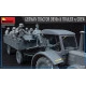 Miniart 35314 - 1/35 GERMAN TRACTOR D8506 & TRAILER w/CREW, SCALE MODEL KIT