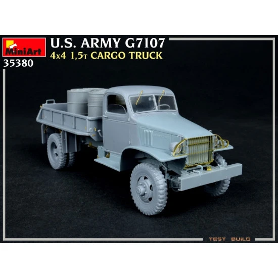 Miniart 35380 - 1/35 U.S. ARMY G7107 4X4 1,5t CARGO TRUCK, scale model kit