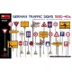 Miniart 35633 - 1/35 GERMAN TRAFFIC SIGNS 1930-40s, scale model kit