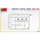 Miniart 35633 - 1/35 GERMAN TRAFFIC SIGNS 1930-40s, scale model kit