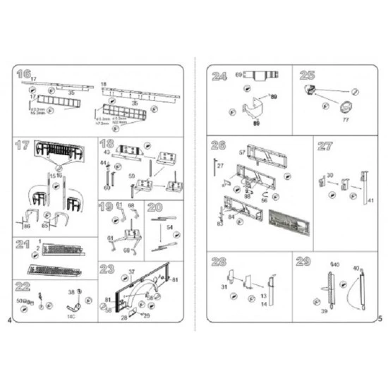 Vmodels 35066 - 1/35 Detail set of M37 US 3/4 ton 4x4 cargo truck 