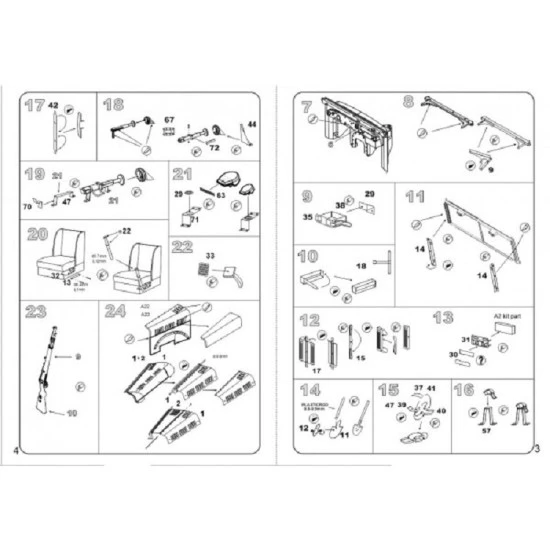Vmodels 35067 - 1/35 Detail set of le. gl. Einheitz- Pkw Kfz-4, scale model kit