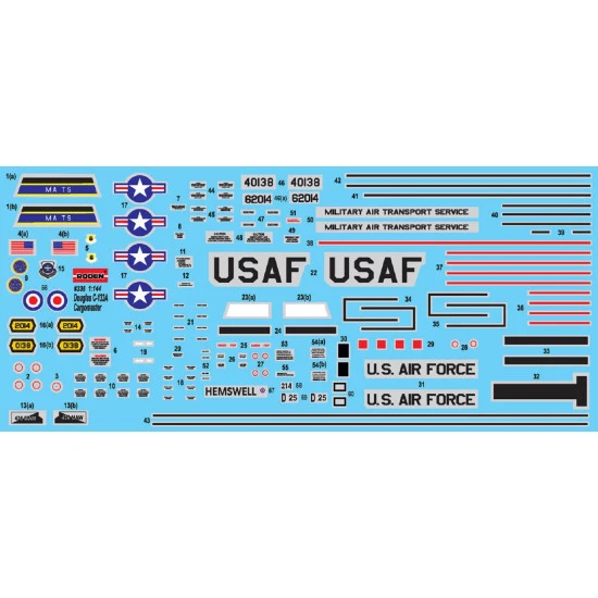 Roden 336 - 1/144 - Douglas C-133A w/PGM - 17 Thor IRBM scale model aircraft