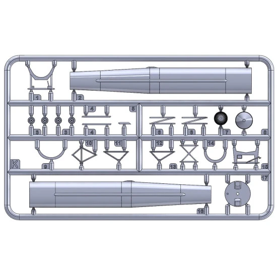 Roden 336 - 1/144 - Douglas C-133A w/PGM - 17 Thor IRBM scale model aircraft
