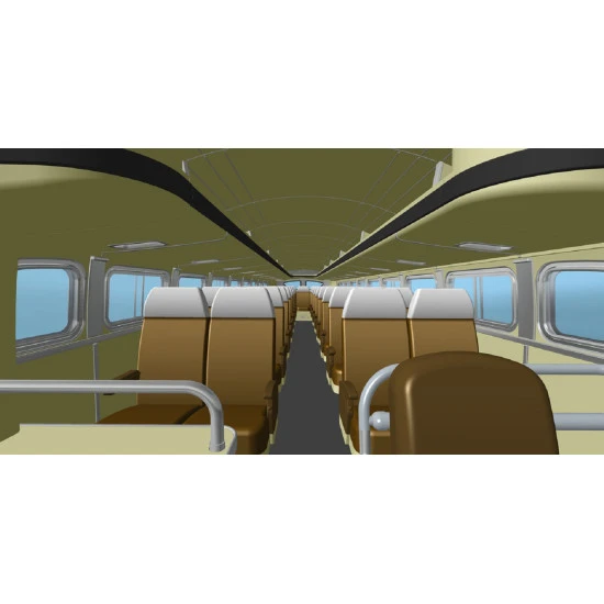 Roden 816 - 1/35 - 1947 PD-3701 Silverside Bus, scale model kit