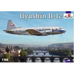 IL-12 Ilyushin Czech airliner 1/144 Amodel 1445