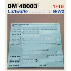 Dan Models 48003 - 1/48 German Sign For Luftwaffe Ww2 Aircraft