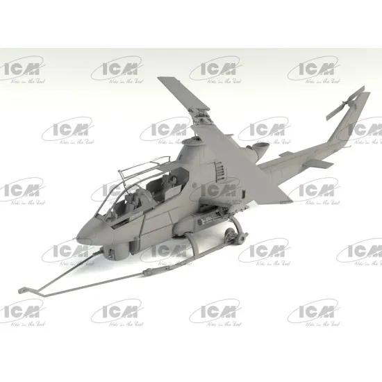 ICM 32062 - 1/32 - AH-1G Cobra with Vietnam War US Helicopter Pilots scale model