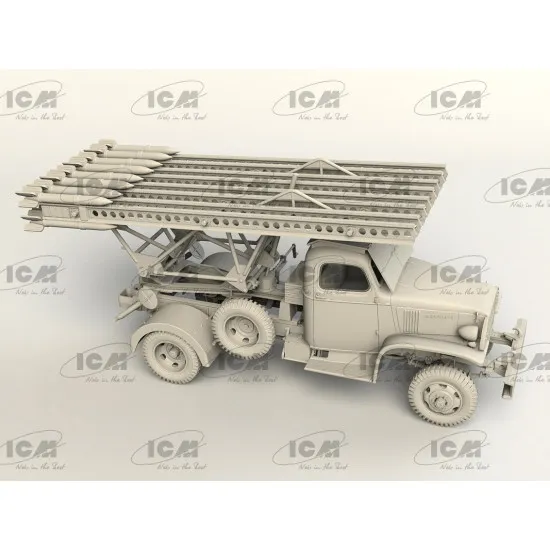 ICM 35595 - 1/35 BM-13-16 on G7107 base, scale model plastic kit