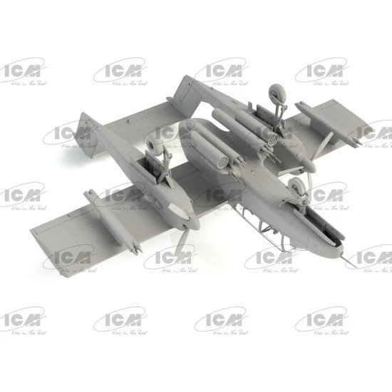 ICM 48300 - 1/48 OV-10A Bronco US Attack Aircraft scale plastic model kit