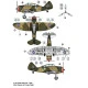 Dora Wings 48012 - 1/48 scale Seversky P-35 plastic model kit aircraft