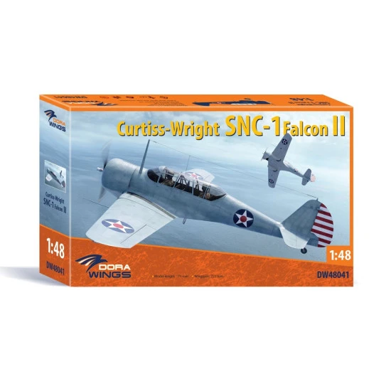Dora Wings 48041 - 1/48 scale Curtiss-Wright SNC-1 plastic model kit aircraft