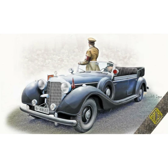 ACE 72577 - 1/72 - MB-770K Offener Tourenwagen - armoured cabriolet model