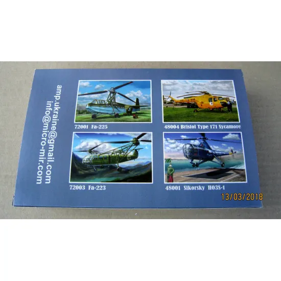 AMP 72-001 - 1/72 - Focke Angelis Fa-225 plastic scale model kit