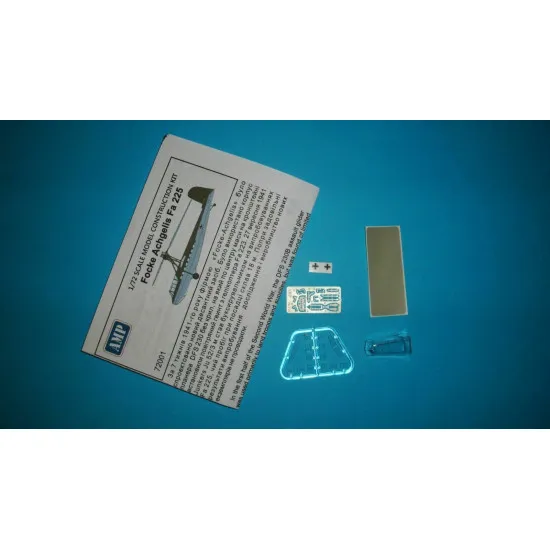 AMP 72-001 - 1/72 - Focke Angelis Fa-225 plastic scale model kit