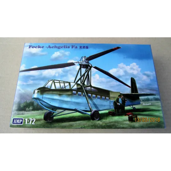 AMP 72-001 - 1/72 - Focke Angelis Fa-225 plastic scale model kit