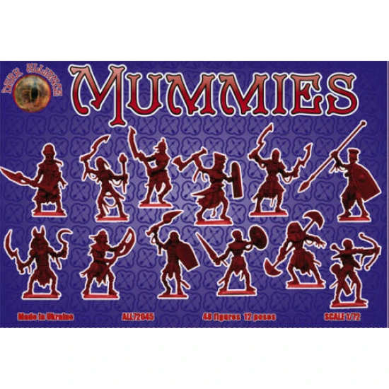 Alliance 72045 - 1/72 - Mummies scale plastic model kit