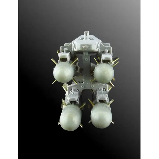 Metallic Details MDR4821 - 1/48 - AGM-114 Hellfire PE resin parts