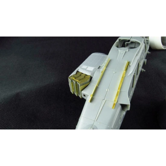 Metallic Details MDR4819 - 1/48 - AH-64 Apache Exhaust Pipes PE resin parts