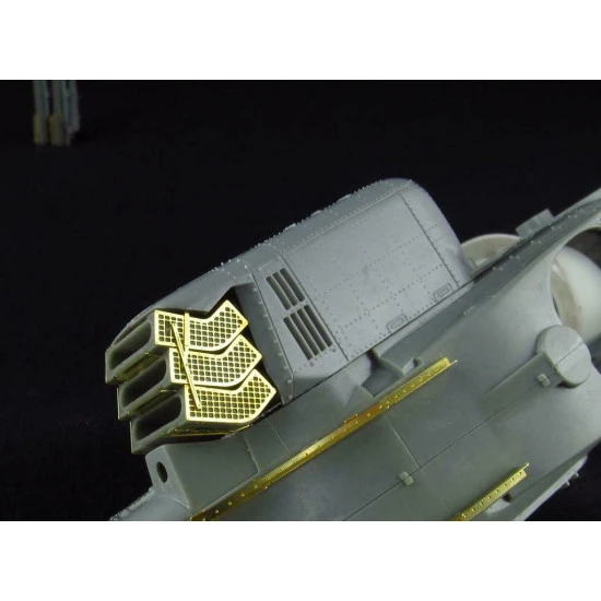 Metallic Details MDR4819 - 1/48 - AH-64 Apache Exhaust Pipes PE resin parts