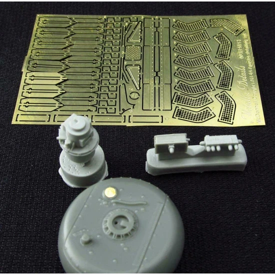 Metallic Details MDR4820 - 1/48 - AH-64 Apache LongBow Radar PE & resin parts