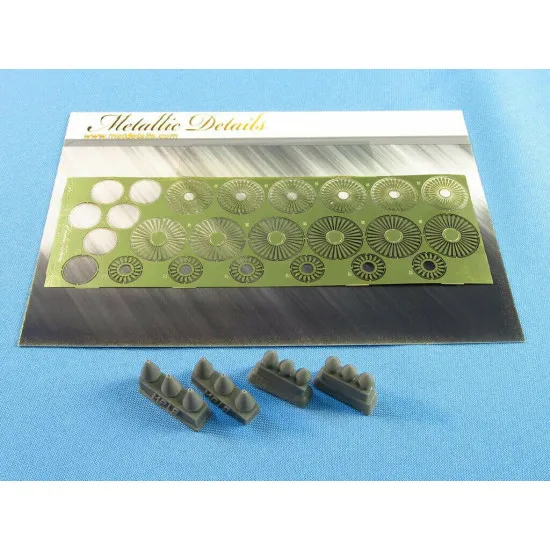 Metallic Details MD14429 - 1/144 - An-225 Mrija. Engines (Revell) Detailing Set