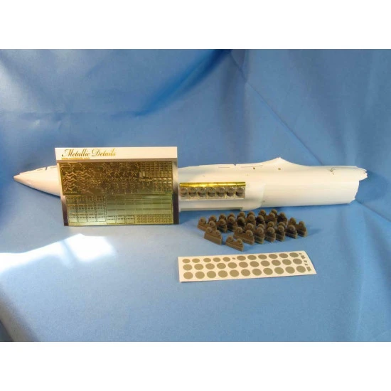 Metallic Details MD14428 - 1/144 - An-225 Mrija. Landing gears (Revell)