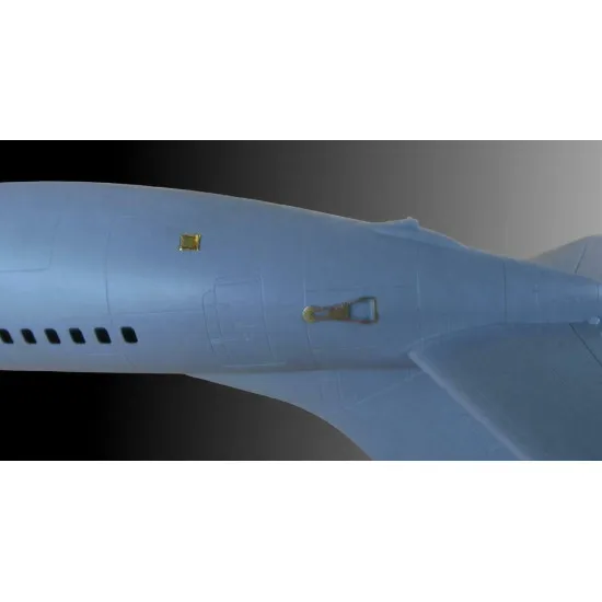 Metallic Details MD14424 - 1/144 - Boeing 737 MAX (Zvezda) Detailing Set