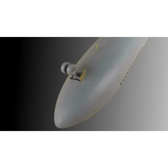 Metallic Details MD14414 - 1/144 - Boeing 767 (Zvezda) Detailing Set