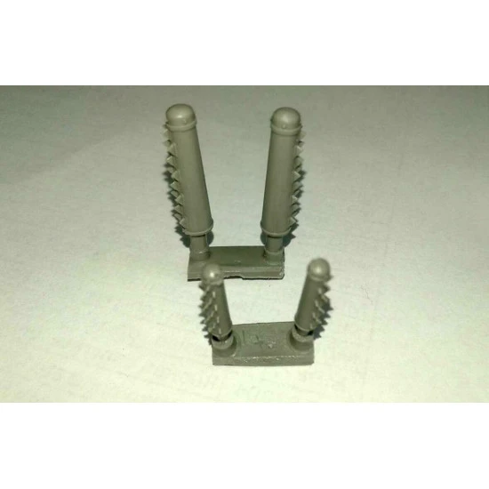 Metallic Details MDR7202 -1/72 - Detailing Set Bristol Beaufighter Exhaust pipes