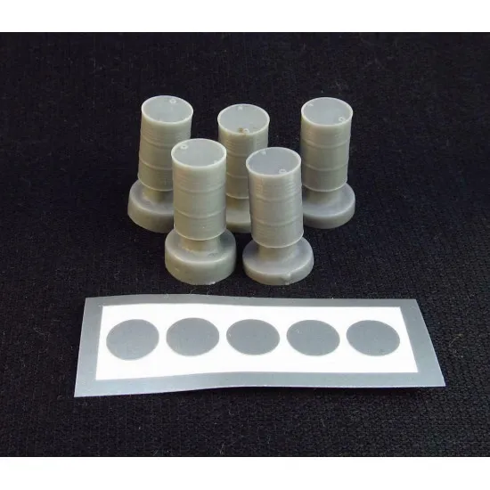 Metallic Details MDR14407 - 1/144 - Drum 200 l (5 pcs) model