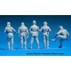 U.S. tank crew. NW Europe 5 fig. WWII 1/35 Miniart 35070