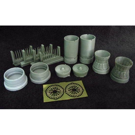 Metallic Details MDR4827 - 1/48 - F-15. Jet nozzles (opened) (GWH, Revell)