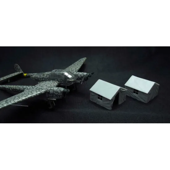 Metallic Details MDR7209 -1/72 - Detailing German staff tent type 1