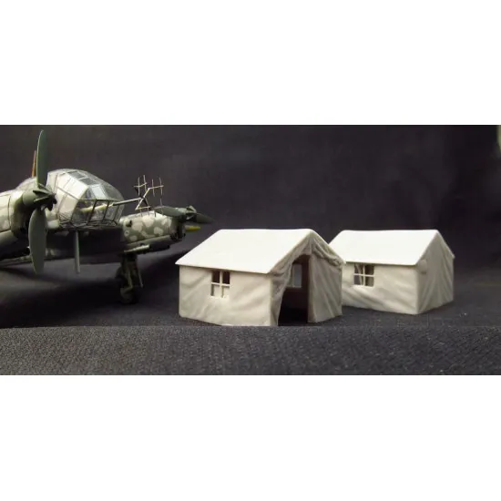 Metallic Details MDR7209 -1/72 - Detailing German staff tent type 1