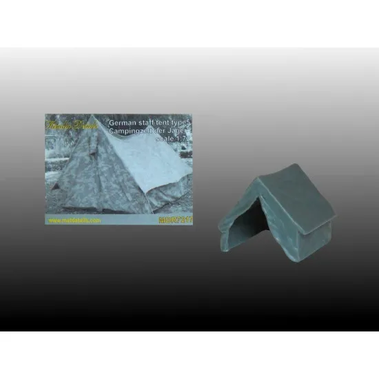 Metallic Details MDR7217 -1/72 - Detailing German staff tent type 5