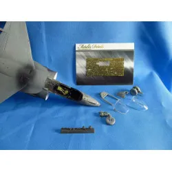 Metallic Details MD4837 - 1/48 Detailing set for aircraft model Harrier GR Mk7/9