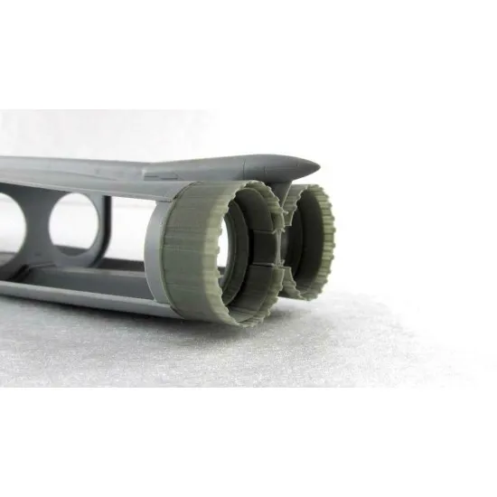 Metallic Details MDR4826 - 1/48 - MiG-25 RB/RBT. Jet nozzles (ICM) resin parts