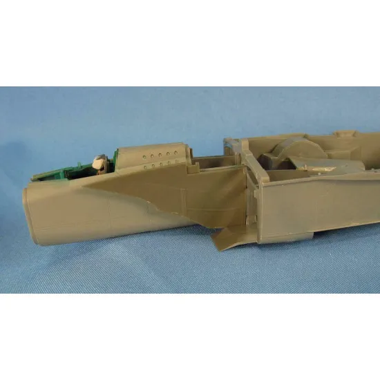 Metallic Details MDR4834 - 1/48 - MiG-25 Air intakes ICM PE & resin parts