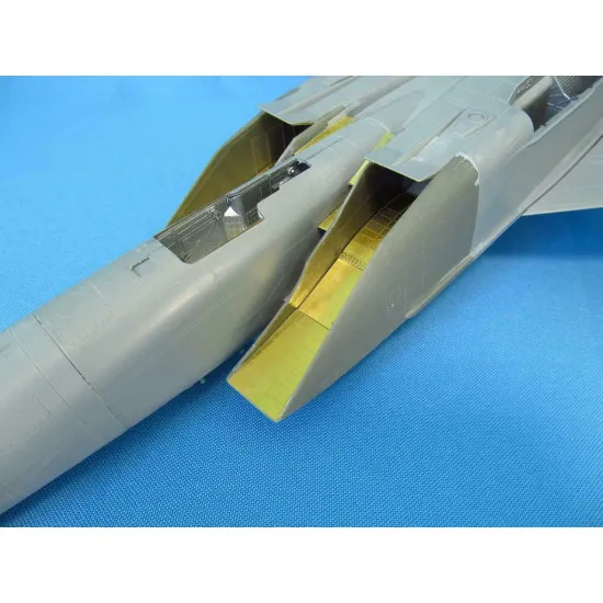 Metallic Details MDR4834 - 1/48 - MiG-25 Air intakes ICM PE & resin parts