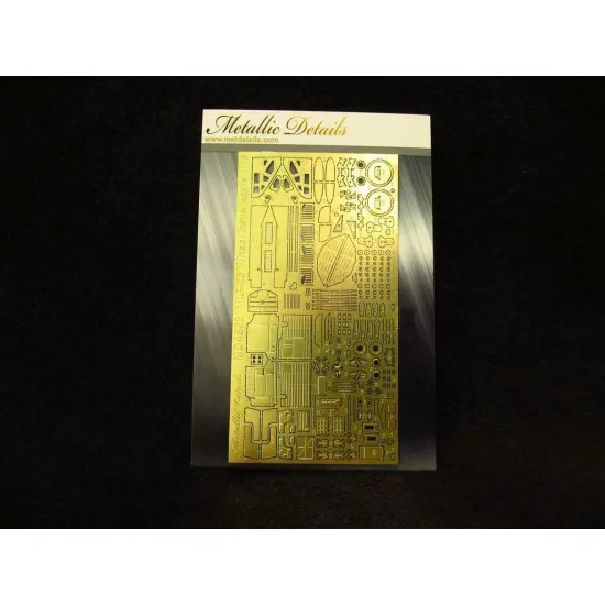 Metallic Details Md4822 - 1/48 - Detailing Set For Aircraft Mig-25 Wheel Bays