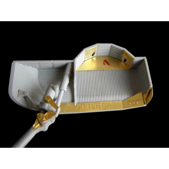 Metallic Details Md4822 - 1/48 - Detailing Set For Aircraft Mig-25 Wheel Bays