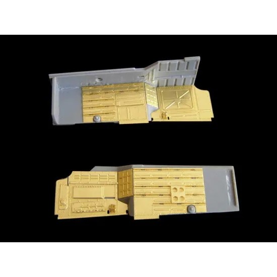 Metallic Details Md4822 - 1/48 - Detailing Set For Aircraft Mig-25 Wheel Bays