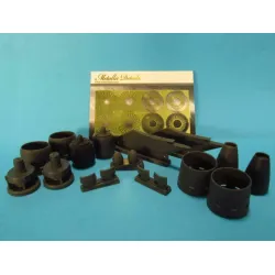 Us Stock Metallic Details Md4831 - 1/48 - Detailing Set For Aircraft S-3a Viking. Engines