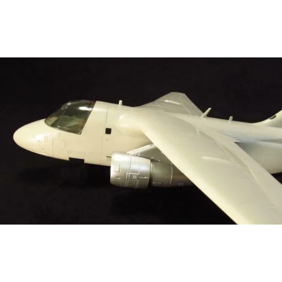 Us Stock Metallic Details Md4831 - 1/48 - Detailing Set For Aircraft S-3a Viking. Engines