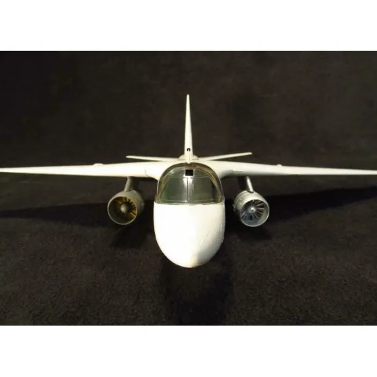 Us Stock Metallic Details Md4831 - 1/48 - Detailing Set For Aircraft S-3a Viking. Engines