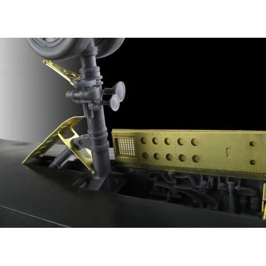 Metallic Details MDR4824 - 1/48 - SR-71 Blackbird Landing gears(Testors/Italeri)