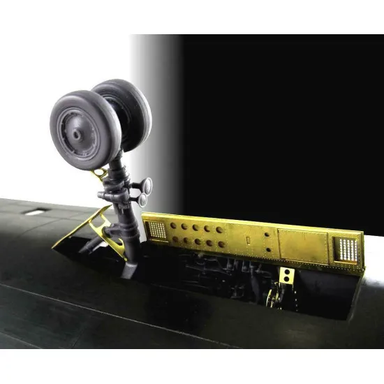 Metallic Details MDR4824 - 1/48 - SR-71 Blackbird Landing gears(Testors/Italeri)